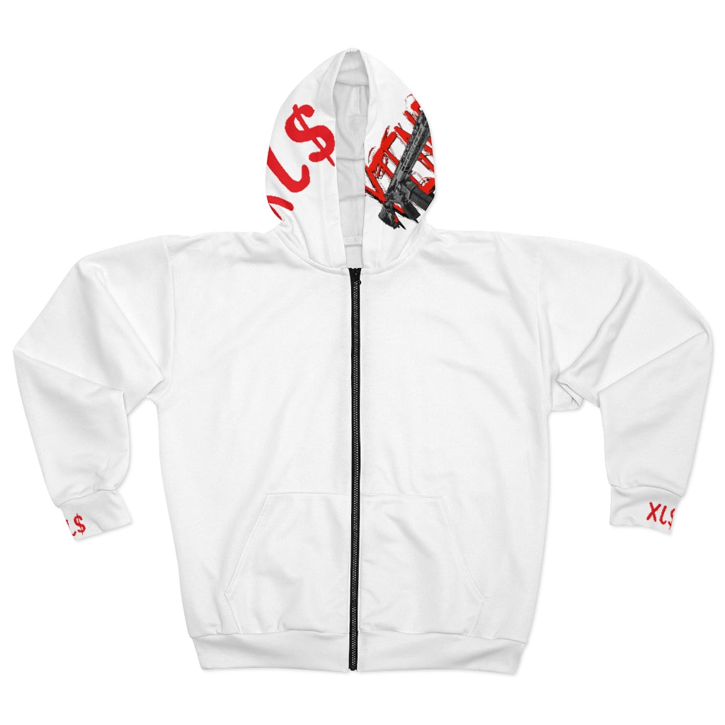 AOP Unisex Zip Hoodie